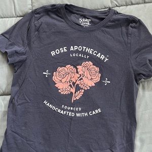 Size small graphic tee - Schitt’s Creek Rose Apothecary women’s fitted tee
